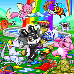 Rainbow Pool is so Much Fun!