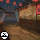 Midnight Food Stalls Background