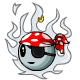 Pirate Baby Fireball - r101