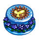 Chrysanberry Sun Cake