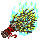 Bundle of Burning Birch Branches