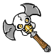 Spooky Rubber Axe - r97