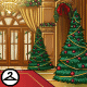 Winter Holiday Ballroom Background
