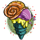 Snail Cream Cone