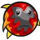 Fire Frowny - r101