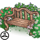 Bench With Flowers - r80