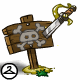 Caution - Pirates Sign - r101