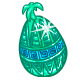 Green Tribal Crystal Negg