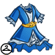 Blue Velvet Dress