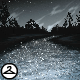 Dyeworks Silver: Starry Glowstone Path Background - r500