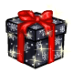 Chalk Snowflake Gift Box - r500