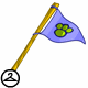 Paw Print Flag - r500