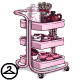 Pink Hot Chocolate Cart
