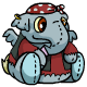 Pirate Elephante Plushie