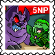 Green Knight Stamp