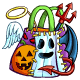 Undecided Costume Trick-or-Treat Bag - r101