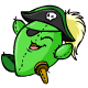 Captain Limebeard Plushie - r88